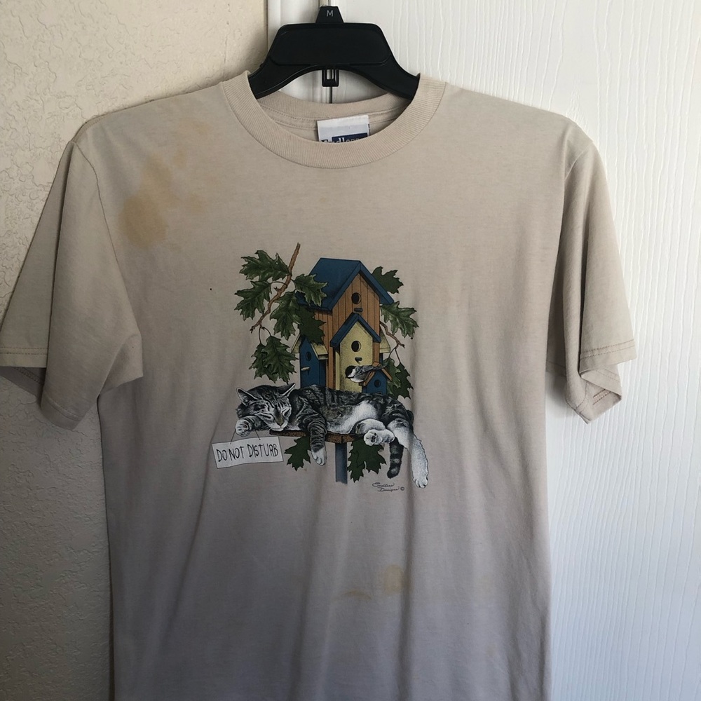 Cat shirt. Cute do not disturb cat tee